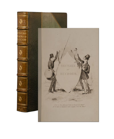 London: George Routledge, 1846. First Thus. Bound by Root & & Son ca. 1910. Three-quarter green moro...