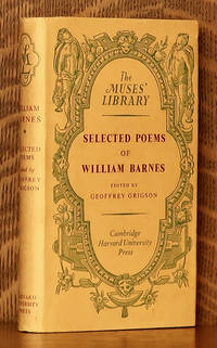 SELECTED POEMS OF WILLIAM BARNES by William Barnes, edited by Geoffrey Grigson - 1950