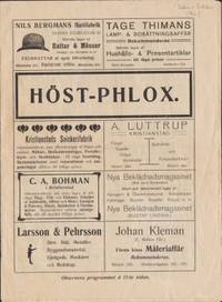 Höst-Phlox. Festskrift med anledning af…