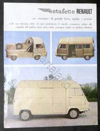 Brochure Furgone - Renault Estafette - Un aiutante di grande forza - anni '60
