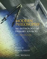 Modern Philosophy : An Anthology of Primary Sources