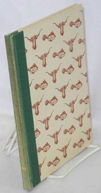 Stock raising in the Northwest 1884: &quot;Notes recueillies sur les elevages d&#039;Animaux dans les Etats de l&#039;Ouest de l&#039;Amerique du Nord by Weiss, G., translated by Brayer, Herbert O., decorations by David T. Vernon - 1951