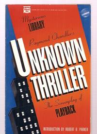 cover of Raymond Chandler's Unknown Thriller: The Screenplay of Playback