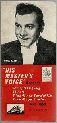 image of His Master's Voice Records May 1956