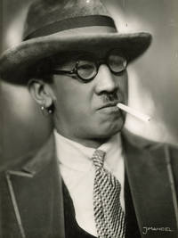 Handsome Portrait of the Japanese-French Painter Tsuguharu Foujita