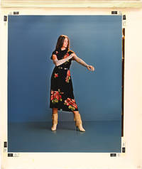 cover of Original oversize full color photograph of Emmylou Harris from her 1981 album "Evangeline