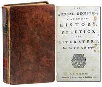 cover of The Annual Register, or A View of the History, Politics, and Literature, for the Year 1776