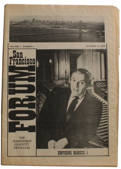 San Francisco Forum. Volume 1, Number 5