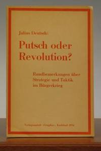 Putsch oder Revolution? Randbemerkungen über…