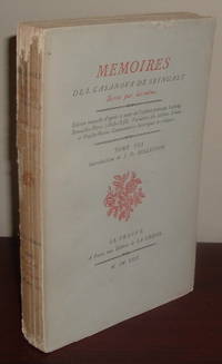 Memoires De J. Casanova De Seingalt, Ecrits par lui-meme: Tome VIII by Jaques; Introduction by J.D. Rolleston Casanova de Seingalt - Paperback - 1929 - from Whiting Books, IOBA (SKU: 06981)