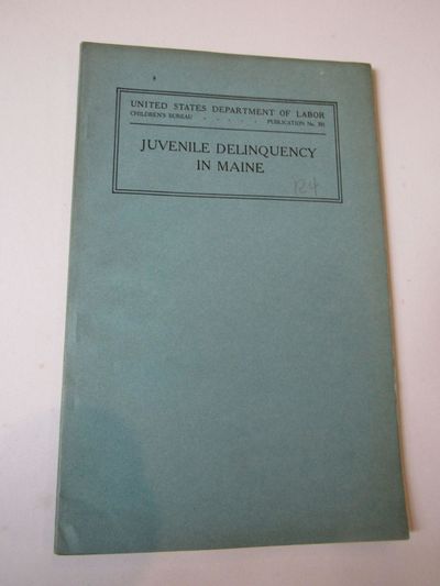 Juvenile Delinquency in Maine