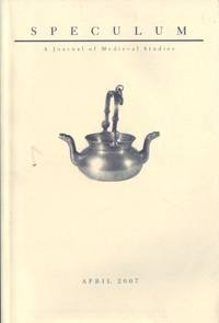 Speculum. A Journal of Medieval Studies. April…