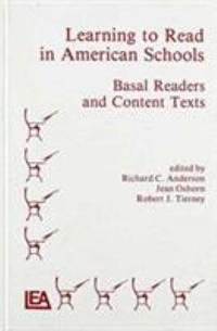 Learning to Read in American Schools: Basic Readers and Content Texts
