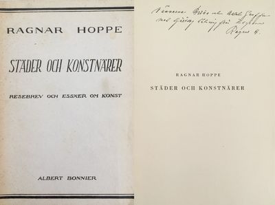 Städer och konstnärer. Resebrev och essäer om…