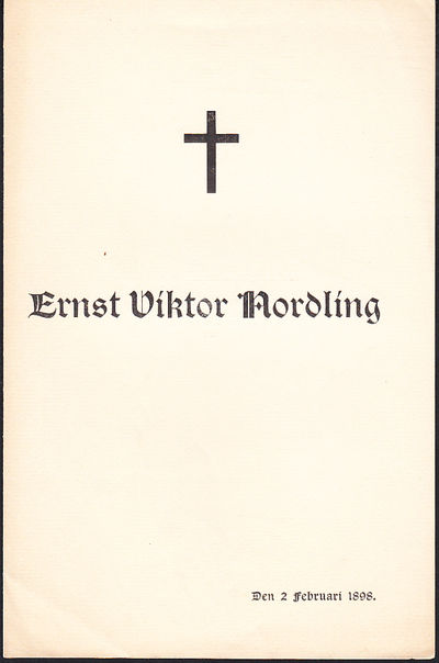 Ernst Viktor Nordling. Den 2 februari 1898.