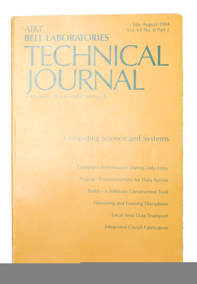 Build - A Software Construction Tool. [In: AT&T…