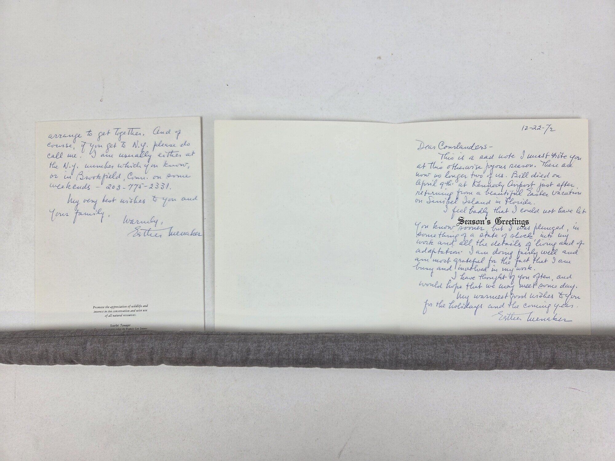 EGO IN EVOLUTION [Inscribed to Harold Courlander] [ALS] by Menaker ...