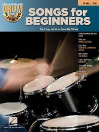 Songs for Beginners Drum Play-Along Book/Audio