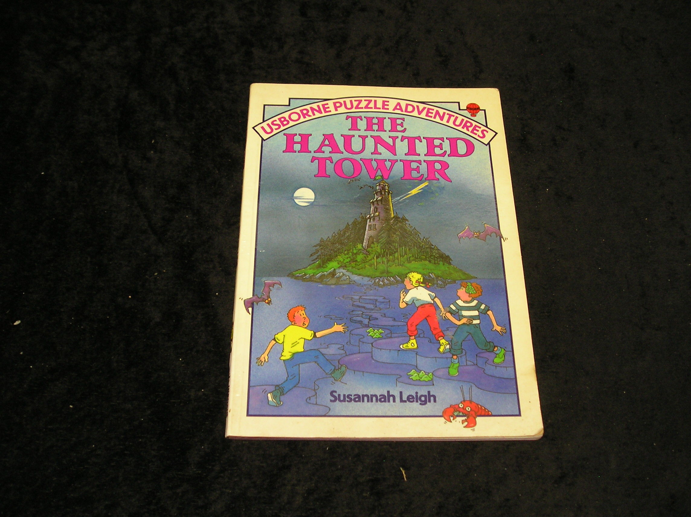 The Haunted Tower - Usborne Puzzle Adventures Book #11 By Susannah Leigh (Paperback)