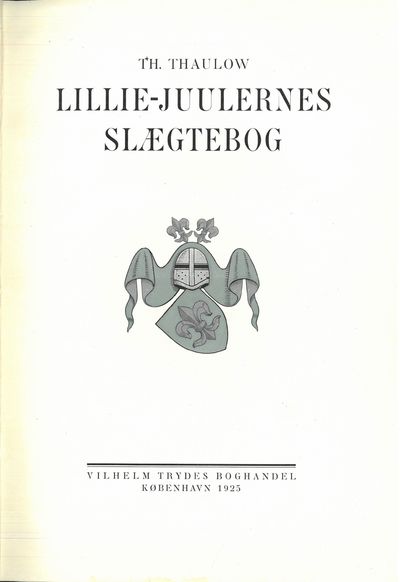 Lillie-Juulernes slægtebog.