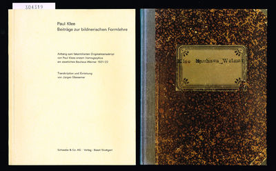 Beiträge zur bildnerischen Formlehre.…