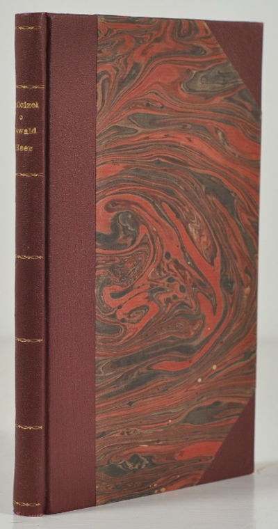 Oswald Heer. Bibliographie et tables…