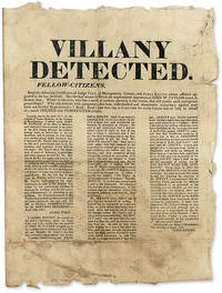 Villany Detected. Fellow-Citizens, Read the Following Certificates..