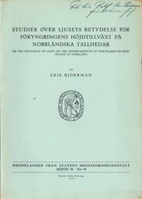Studier över ljusets betydelse för föryngringens…