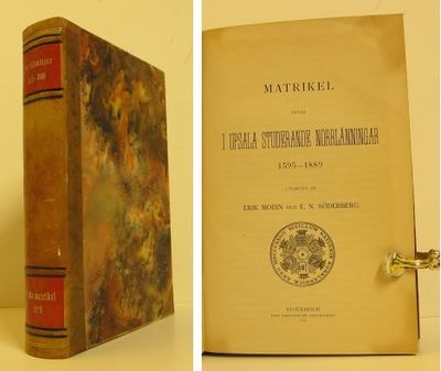 Matrikel öfver i Upsala studerande norrlänningar…