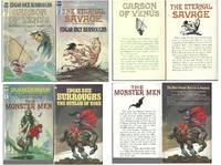 "EDGAR RICE BURROUGHS" NOVELS 4-VOLUMES: Carson of Venus / The Eternal Savage (aka The...