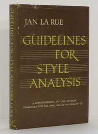 Guidelines for Style Analysis