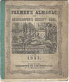 Farmer's Almanac, and Housekeeper's Receipt Book. For 1851