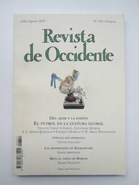 Revista de Occidente Julio Agosto 2010. Del azar y la pasión