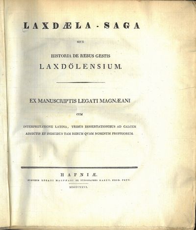 Sive Historia de Rebus Gestis Laxdölensium. Ex…
