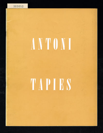 Antoni Tapies. The Solomon R. Guggenheim Museum,…
