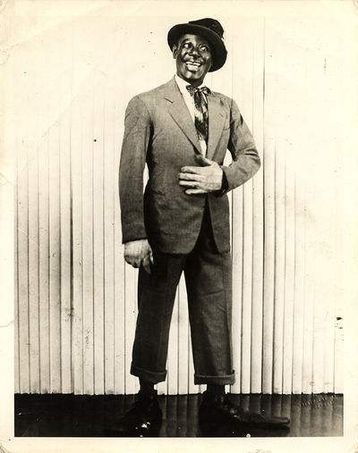 DUSTY FLETCHER (ca. 1948) Oversized portrait