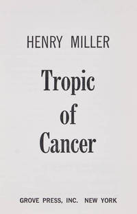image of Tropic of Cancer.