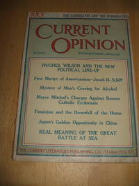 cover of A Vintage Issue of Current Opinion Magazine for July 1916