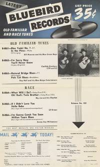 Original mail catalog for Bluebird Records, circa 1941