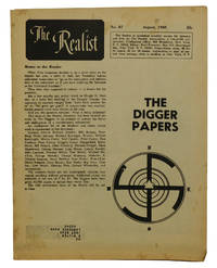 The Digger Papers in The Realist No. 81 August, 1968 by The Diggers; Krassner, Paul (Editor) - 1968