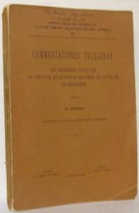 Commentationes Tullianae De Ciceronis epistulis…