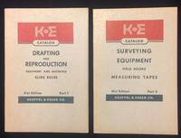 K+E Catalog Drafting and Reproduction Equipment and Materials Slide Rules Part 1 (and) Surveying Equiptment Field Books Measuring Tapes Part 2 (41st edition, 2 volumes)