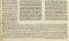 Peter Lombard's Sentences: Five 13th Century Leaves from the Textbook for the Divine