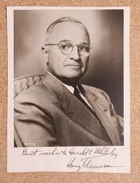 PRESIDENT HARRY S. TRUMAN | INSCRIBED PHOTOGRAPHIC PORTRAIT