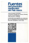 COLECCION DOCUMENTAL DEL ARCHIVO DE LA COFRADIA DE PESCADORES DE LA VILLA DE LEQUEITIO (1325-1520)