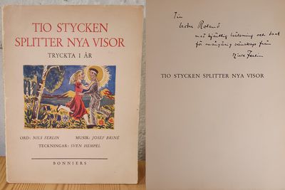 Tio stycken splitter nya visor tryckta i år.