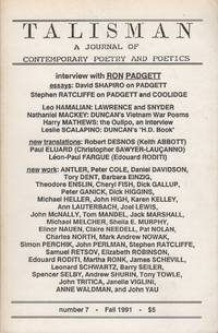 TALISMAN: A Journal of Contemporary Poetry and Poetics Number 7, Fall 1991