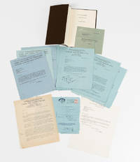 ARCHIVE OF 15 TYPED LETTERS SIGNED (TLSs) and Related Material to Henry Rago, the Editor of POETRY Magazine