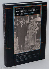 cover of Letters of Heinrich and Thomas Mann, 1900-1949