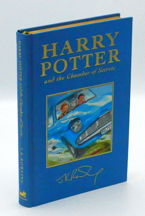 HARRY POTTER AND THE CHAMBER OF SECRETS; (First Deluxe Edition) by J. K